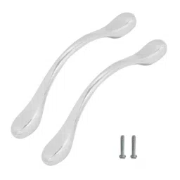 Atom 548 6 inch CP Finish Zinc Cabinet Pull Handle (Pack of 2)-image-13