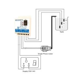 Mivan Technologies WLC Reverse 15A Water Level Controller with 3 S.S Sensors &a; 1.5m Wire image 2