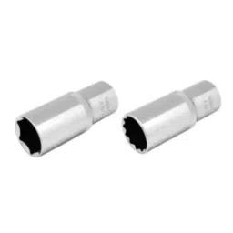 Goodyear GY13092 22mm 1/2 inch Chrome Vanadium Steel Bi-Hexagonal Nickel Plated Square Drive Socket-picture-0