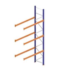 Godrej Ground Plus 3 Layers Steel Selective Pallet Racking, Max Load Capacity: 6000kg, Add on Unit: 5000x2300x800mm (HxWxD)-picture-4