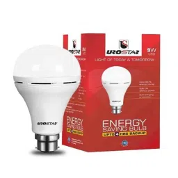 Urostar 9W Cool White B-22 Round Inverter LED Bulb-31
