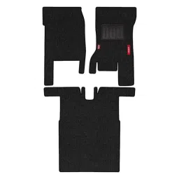 Elegant Carry 3 Pcs Polypropylene Black Car Floor Mat Set for Mahindra Thar (2013-2015)-picture-27