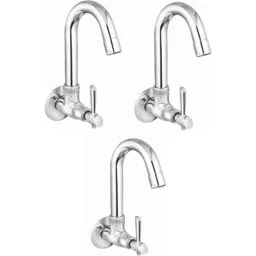 IRIS Croma Brass Chrome Finish Sink Cock (Pack of 3)-image-70