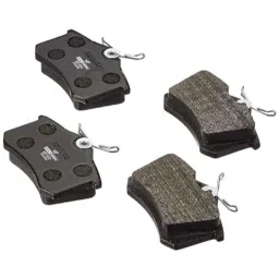 Uno Minda BR-1802 4 Pcs Alloy Steel Rear Brake Pad Set for Skoda Octavia-image-61