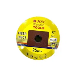 Jon Bhandari 125mm 120 Grit Premium Vulcanised Fiber Sanding Disc, JBTFD25 (Pack of 25)-picture-7