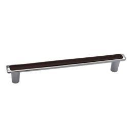RAB 160mm Zinc Chrome &a; Wenge Finish Drawer Pull Handle, SP-036 (Pack of 4)-image-46