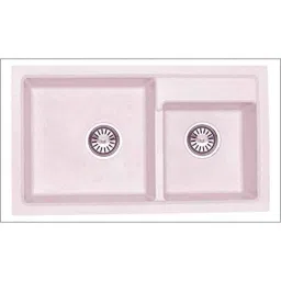 Uken Heavy Duty Quartz Kitchen Sink (31X17.5) With Accessories(31/17.5-Qu-Gr-Ds-1) White-picture-24