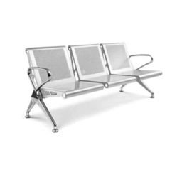 JE HOSPI CRCA Three Seater Visitor Chair, JHE-WC094-19