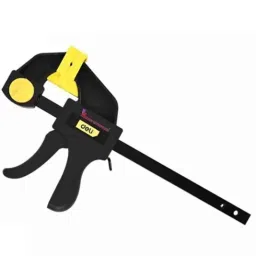 Malfah Enterprises DELI DL110106 63x150mm Plastic BlackYellow T-Bar Clamps (Pack of 4)-picture-31