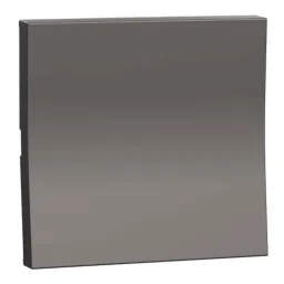 Schneider Electric Miluz Zeta 10A 2 Module Polycarbonate &a; Polyamide Warm Grey Switch, MZSW102M1W_WG-21