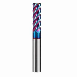 Dolphin 3mm 4 Flute 65 HRC Ball Solid Carbide End Mill, Overall Length: 50 mm-picture-33