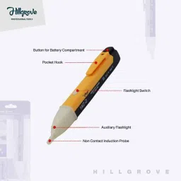 Hillgrove HGCM436M1 90-1000V Electrical Non Contact Voltage Tester, 2-in-1 Screwdriver &a; Electrical Tape Combo, HGCM735 image 2