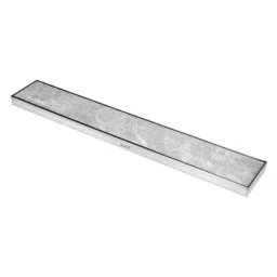 Ruhe 36x4 inch Stainless Steel 304 Brushed Finish Tile Insert Shower Drain Channel with Cockroach Trap, 16-0203-12-picture-43