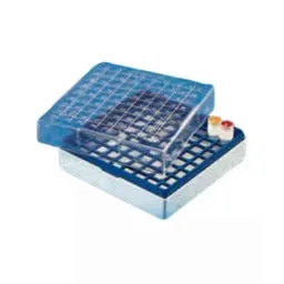 Tarsons 1ml Polycarbonate 81 Places Green Cryo Box, 524010G-18