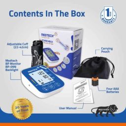 Medtech BP09N Portable Automatic Digital Blood Pressure Monitor with Backlight image 4