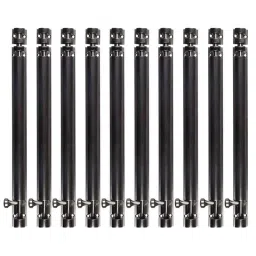 Visko 922 10 Pieces 12 Inch Tower Bolt Half Round Set, Diameter: 10 mm-image-46