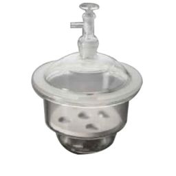 Glassco 250mm Vacuum Desiccator with Lid, 250.202.03-47