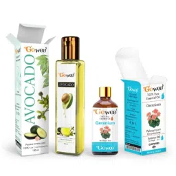 GoWoo 2 Pcs 10ml Natural Therapeutic Grade Aromatherapy Geranium Aroma Oil &a; 100ml Avocado Carrier Oil Set, GWOC598-P22+P167-picture-39