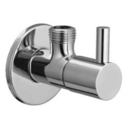 Joyway Flora Brass Chrome Finish Silver Angle Valve Stop Cock-picture-7