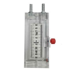 Japsin Instrumentation 50-0-50mmWC Acrylic U Tube Manometer, Connection: 1/4 inch, JI-A-UTM-50MM-picture-0