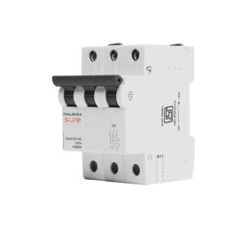 Halonix Sure 32A Three Pole C Curve MCB, LSD12000076 image 2