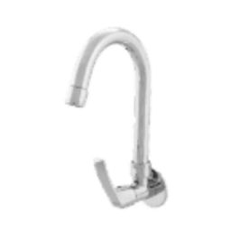 Parryware 15mm Activa Quarter Single Lever Wall Mounted Sink Cock, G5321A1-12