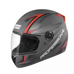 Studds Professional D2 Decor Plastic Grey Full Face Helmet, Size: Medium-picture-23