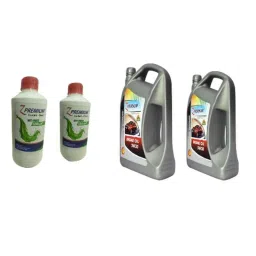 Z Premium 1L Anti Freeze Green Coolant &a; 5W30 Multigrade Engine Oil Combo, COC3 (Pack of 2)-16