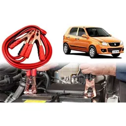 Auto Pearl 500Amp 6ft Car Auto Battery Booster Jumper Cables with Alligator Wire Clamp for Alto K10 Old-11