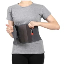 Besafe Forever Neoprene Grey Post Delivery Abdominal Belt for Tummy Trimmer, GABG03, Size: M-picture-20