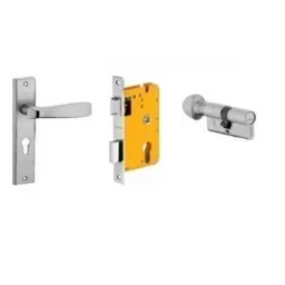 Dorset HL Series Stella 60mm Stainless Steel Patina Finish Door Handle Lock Set with Coin &a; Knob (Pack of 3)-picture-18
