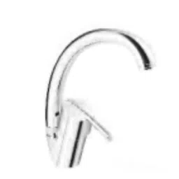 Somany Cella Brass Chrome Finish TM Single Lever Sink Mixer with Braided Hose Set, 272111150051-image-27