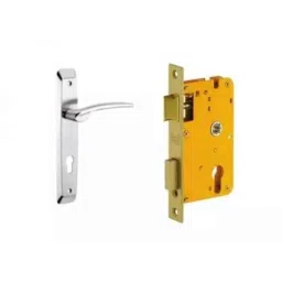 Dorset ML Series Letizia 10 inch Stainless Steel Patina Finish Door Handle Lock Set with (Pack of 4)-picture-46