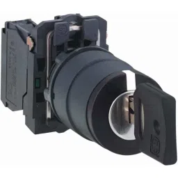 Schneider Electric Harmony XB5 2 NO Black 3 Position Stay Put Non-Illuminated Selector Switch, XB5AG33N-29