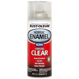 Rust-Oleum 312g Gloss Clear Multipurpose Acrylic Enamel Spray Paint, 248644-12