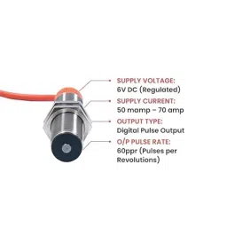 Systems Tech TM-802 Digital Panel Mount Tachometer with Magnetic Pick-up Sensor image 3