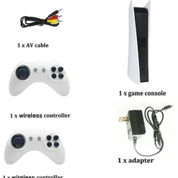 Clubics NEW Classic TV Game GS5 Console 8 Bit Game Box With 620 Games Retro Video 1 GB 1 GB with 620-46
