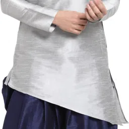 Men Art Silk Kurta Salwar Set-image-70