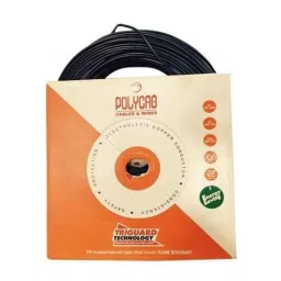 Polycab 1 Sqmm 300m Black 1 Core FRLS-H Multistrand PVC Insulated Unsheathed Industrial Cable-picture-30