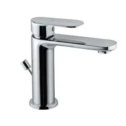Jaquar Opal Prime Black Chrome	 Single Lever Basin Mixer with 450mm Braided Hose,OPP-BCH-15051BPM-picture-19