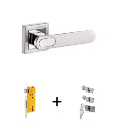 Dorset ML Series Deolo ML DEO OR 70mm Stainless Steel PT Finish Lock Set with Both Side Key-image-42