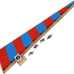 Montessori Number Rods with Number Cards-26