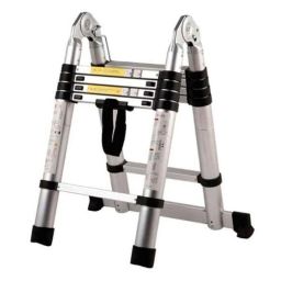 Bigapple 150kg 5+5 Step 1.6+1.6m Telescopic Aluminium Folding Step Ladder, BA-1.6+1.6M-TELESCOPIC-image-52