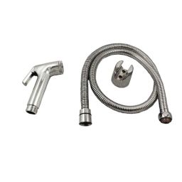 Elegant Casa Conti 1815 ABS Health Faucet with Wall Hook &a; 1m Stainless Steel Chrome Finish Hose-85