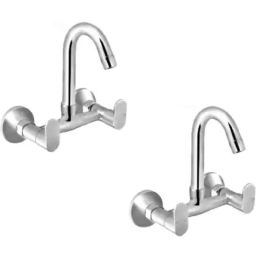 IRIS Ocean Brass Chrome Finish Silver Sink Mixer (Pack of 2)-image-79