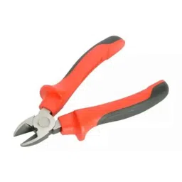 De Neers 8 inch Red Stainless Steel Antimagnetic Diagonal Cutting Plier-picture-47