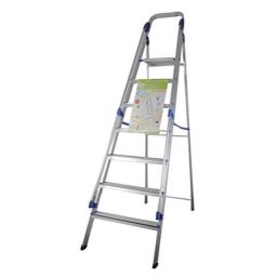 Brancley BCL 7 Premium Comfy 7 Steps Aluminium Ladder, Load Capacity: 150 kg-5