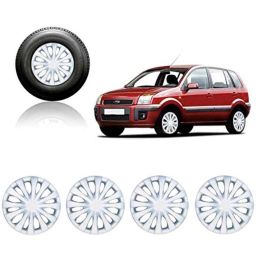 Auto Pearl 4 Pcs 14 inch Silver Car Wheel Cover Set for Ford Fusion-39