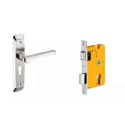Dorset HL Series Art 8 inch Stainless Steel Door Handle Lock Set with Mortise Latch (Pack of 4)-picture-33