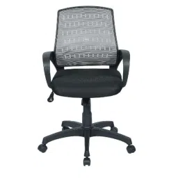 Parin New Desire Fabric Grey &a; Black Medium Back Ergonomic Chair, PC 898-picture-10